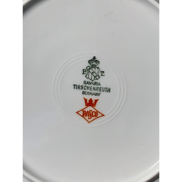 Vintage PT Bavaria Tirschenreuth Enchanting Pasco Salad Plate - Picture 7 of 7
